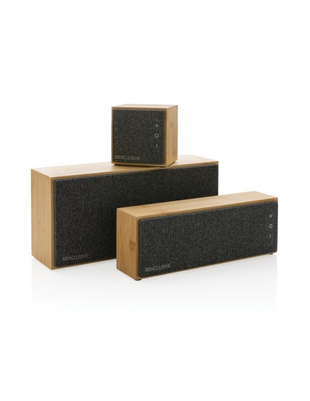 Speaker wireless 20W Wynn in bambù Speaker wireless 20W Wynn in bambù